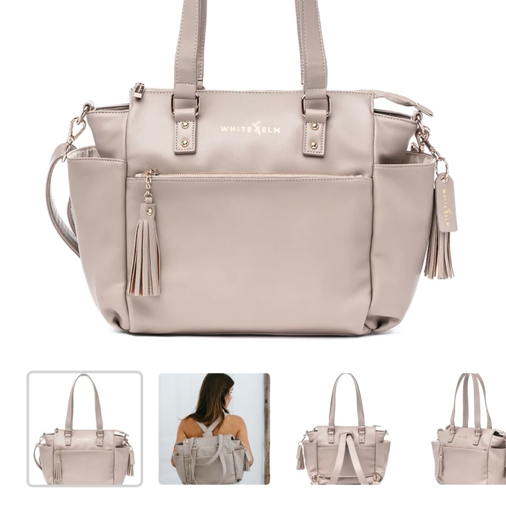 Brand new White Elm convertible bag.